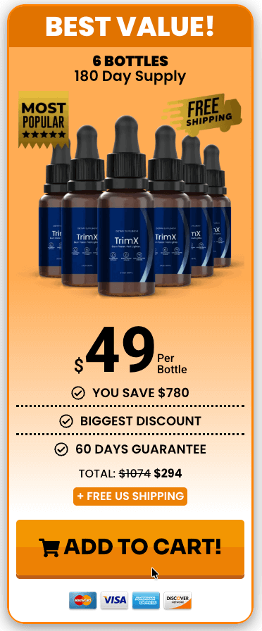 TrimX - 6 Bottles